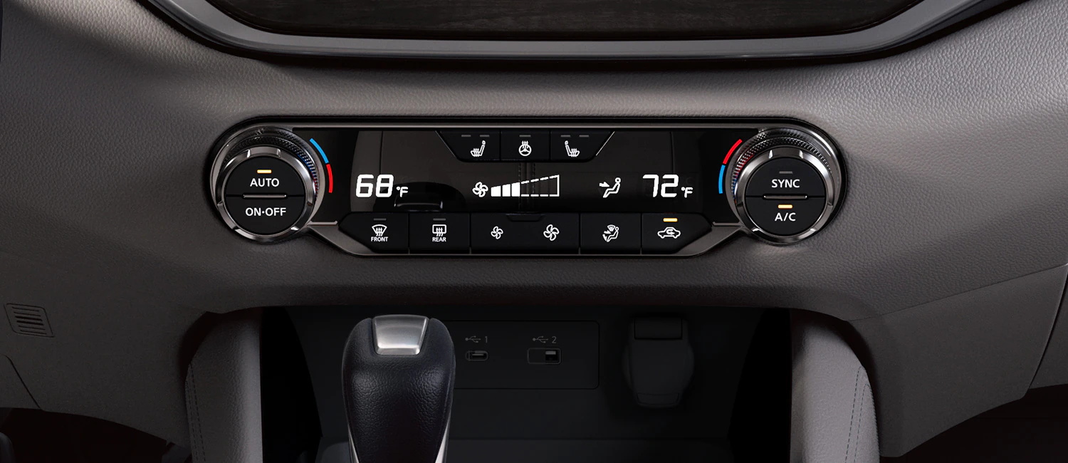 2023 Nissan Altima Dual Zone Automatic Temperature Control