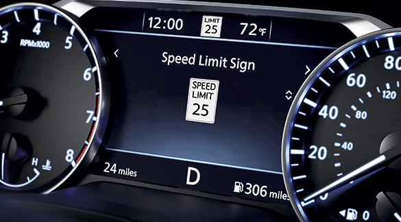 2023 Nissan Altima traffic sign recognition