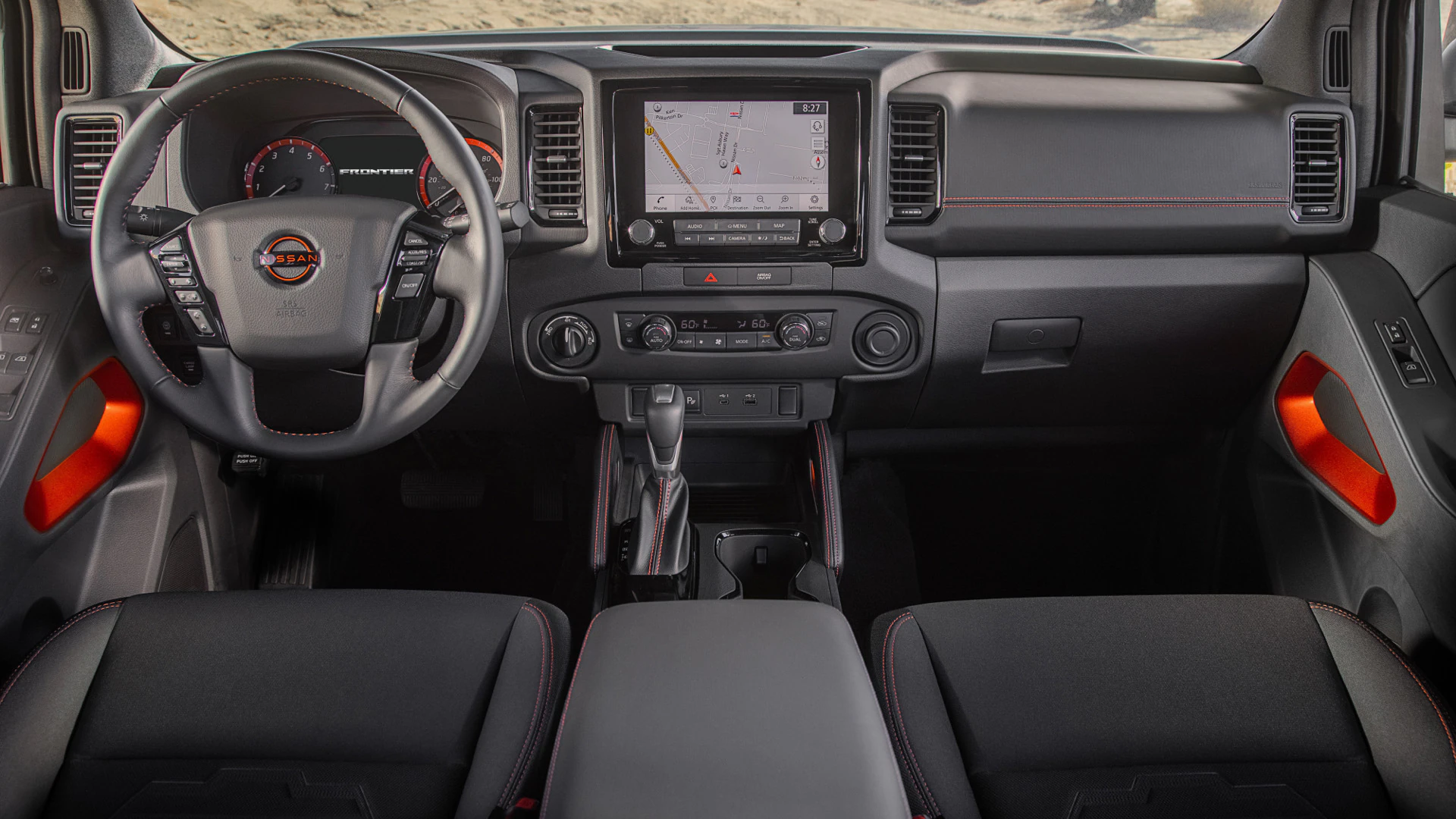 2023 Nissan Frontier available navigation