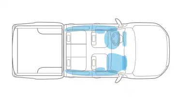2023 Nissan Frontier 8 standard air bags
