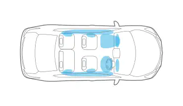 2023 Nissan Maxima advanced airbag system