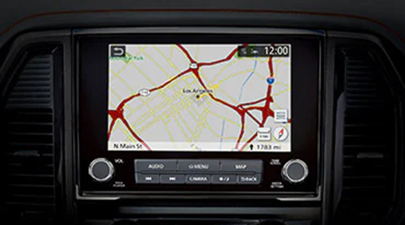 2023 Nissan Titan available navigation